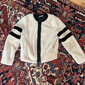 BAILEY 44 faux fur jacket size M